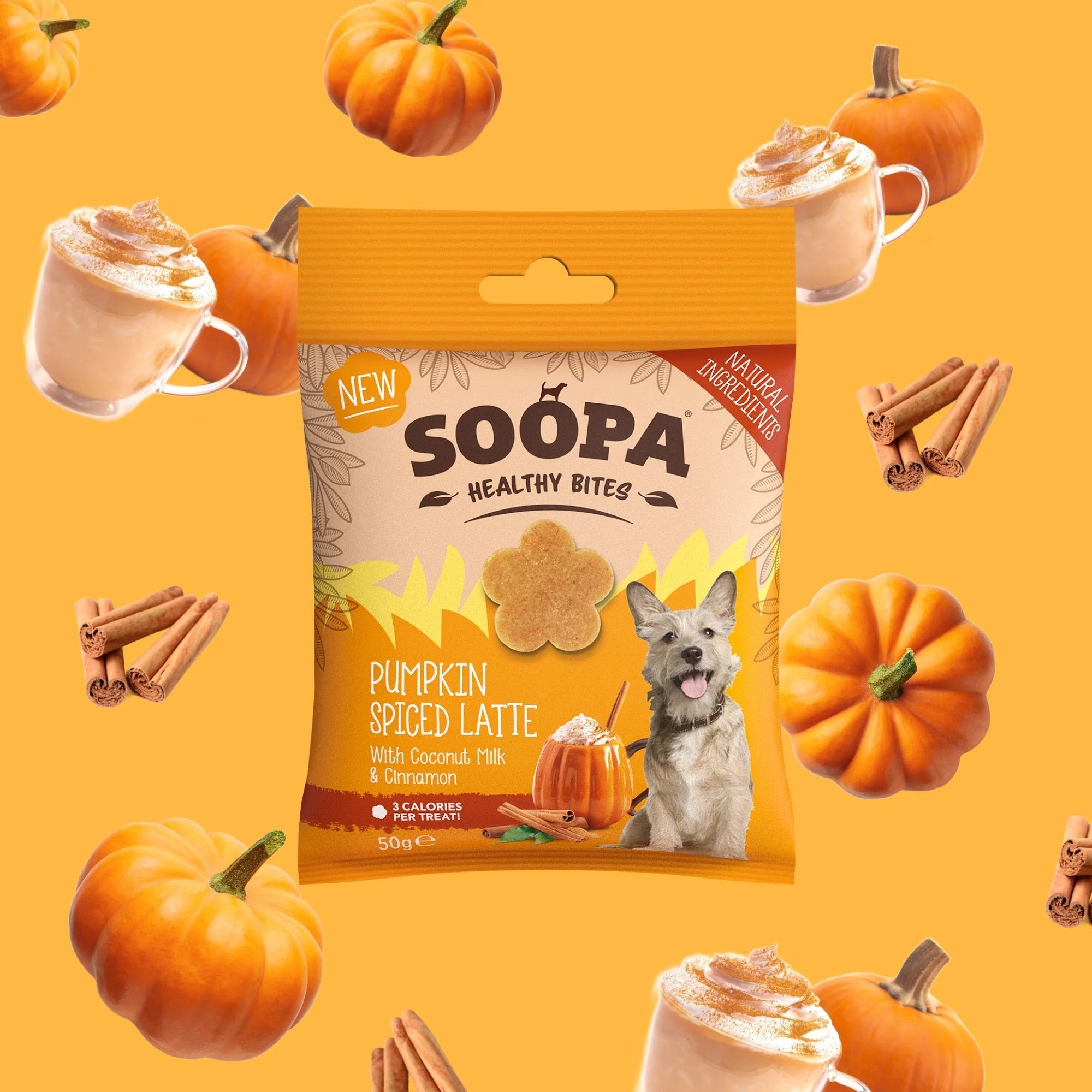 Soopa Healthy Bites & Dental Stick for Dogs, Vegan, Natural Ingredients