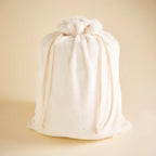 Personalised Embroidered Ivory Christmas Sack