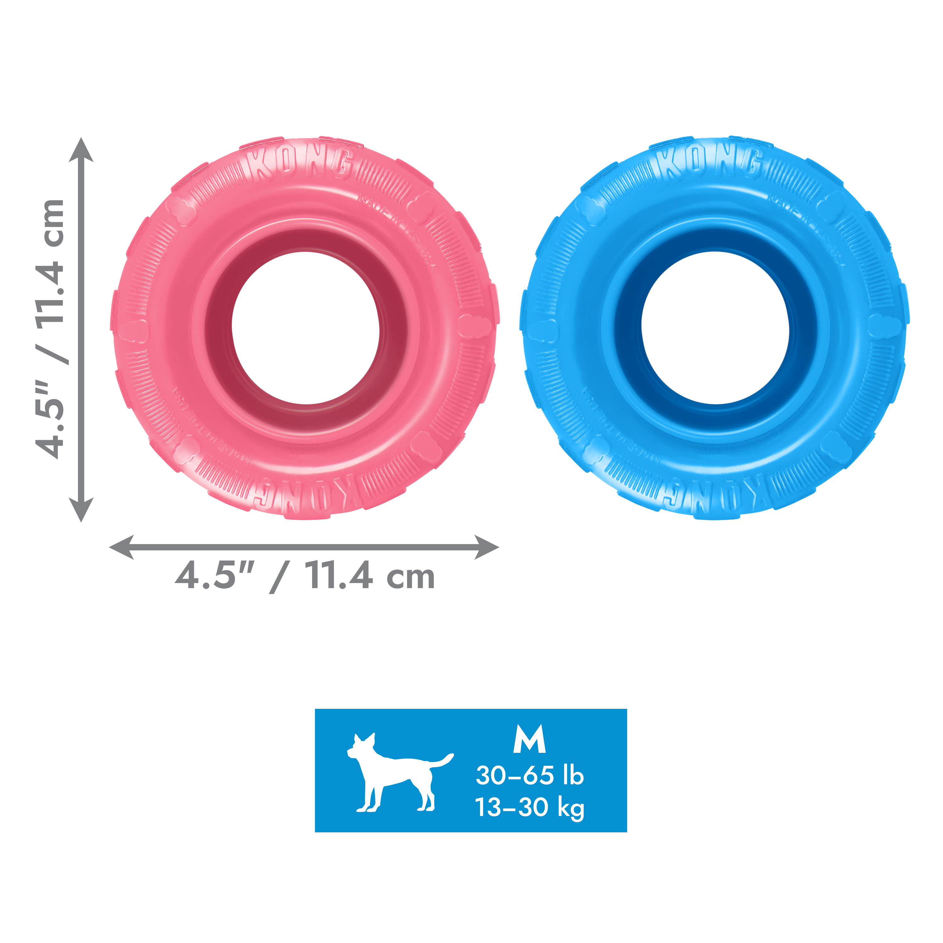KONG Puppy Tyres