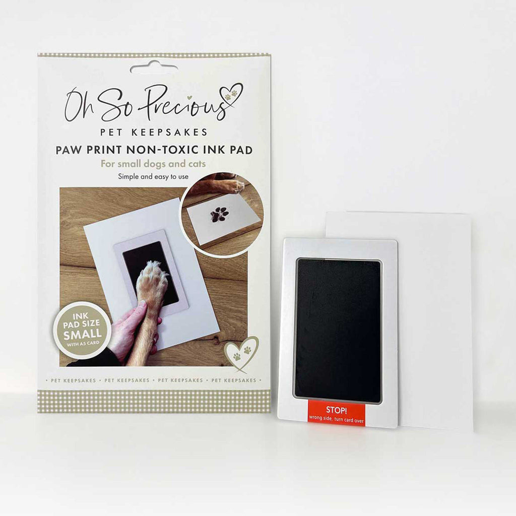 Oh So Precious Pet Safe Non-toxic Paw Print Ink Pad Kit