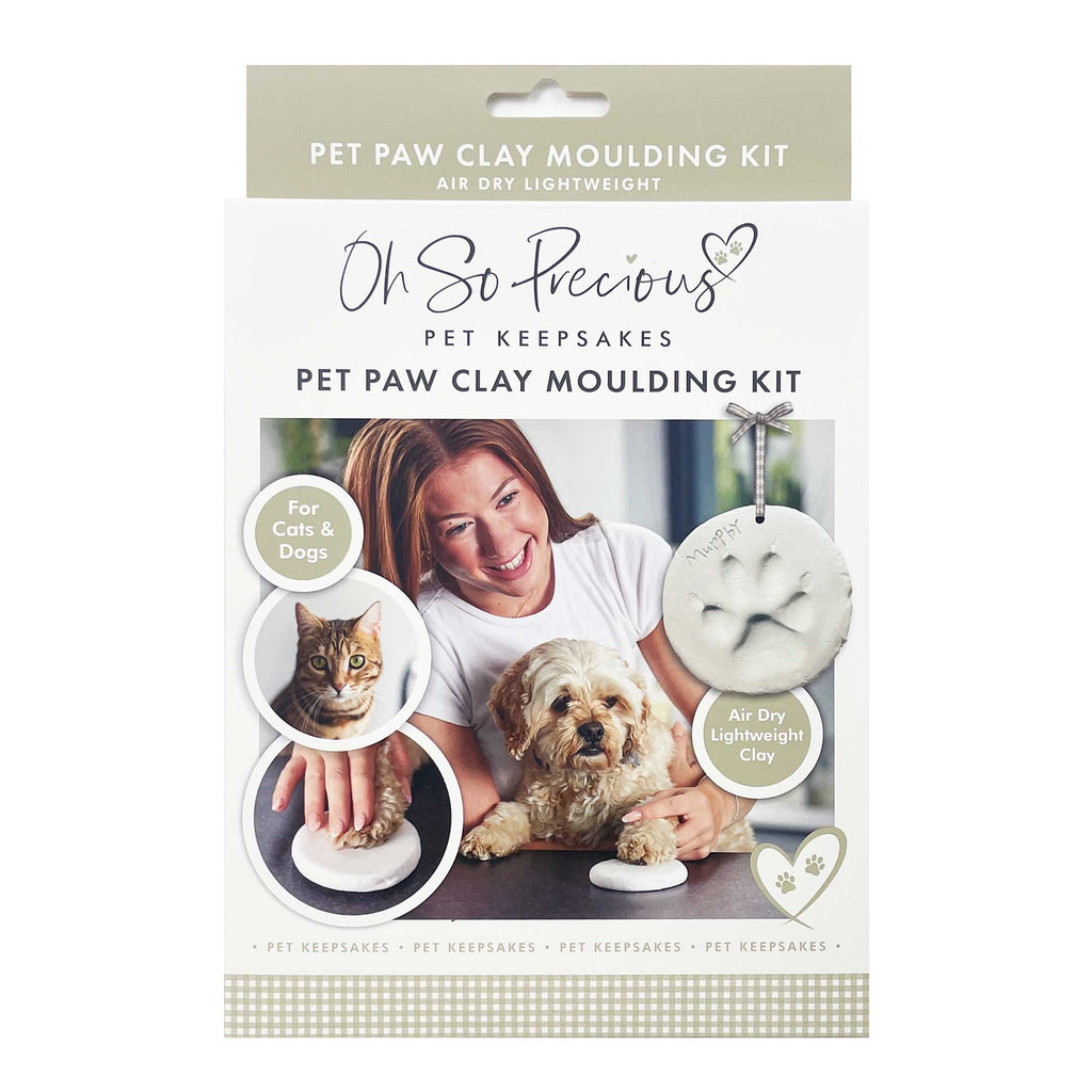 Oh So Precious Clay Pet Paw Impression Moulding Kit