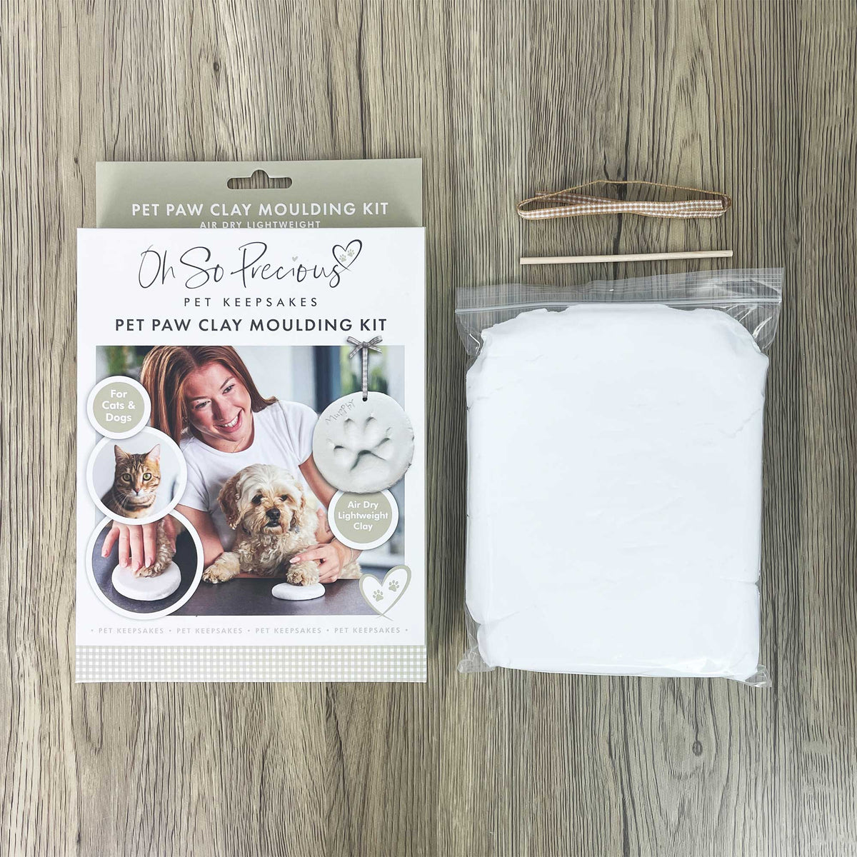 Oh So Precious Clay Pet Paw Impression Moulding Kit