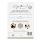 Oh So Precious Framed Family Finger/Paw Print Frame With Ink Kit
