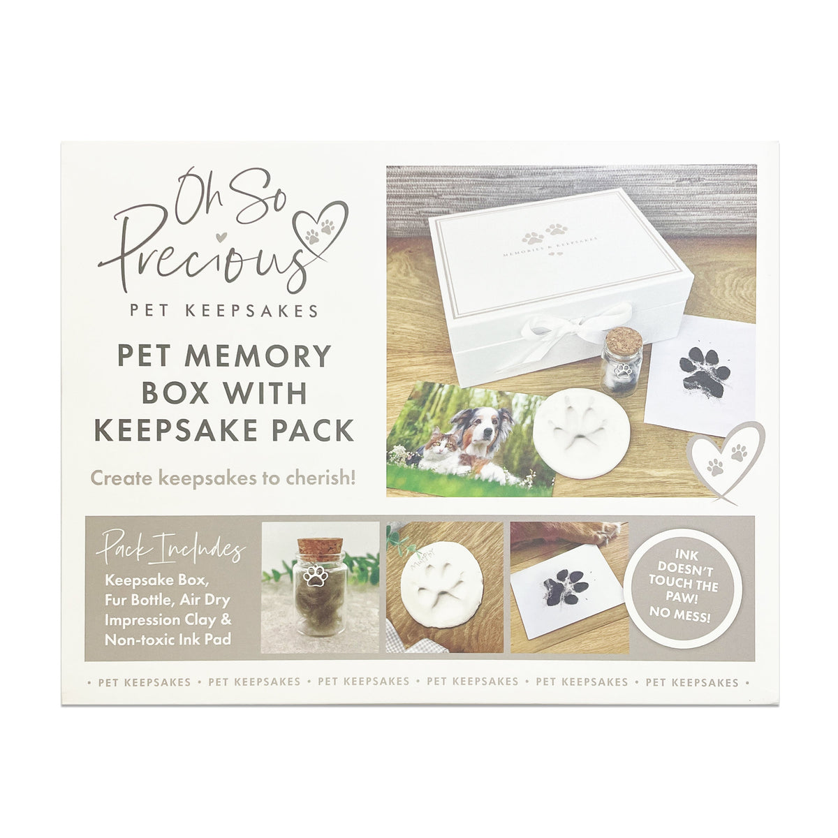 Oh So Precious Complete Pet Keepsake Kit
