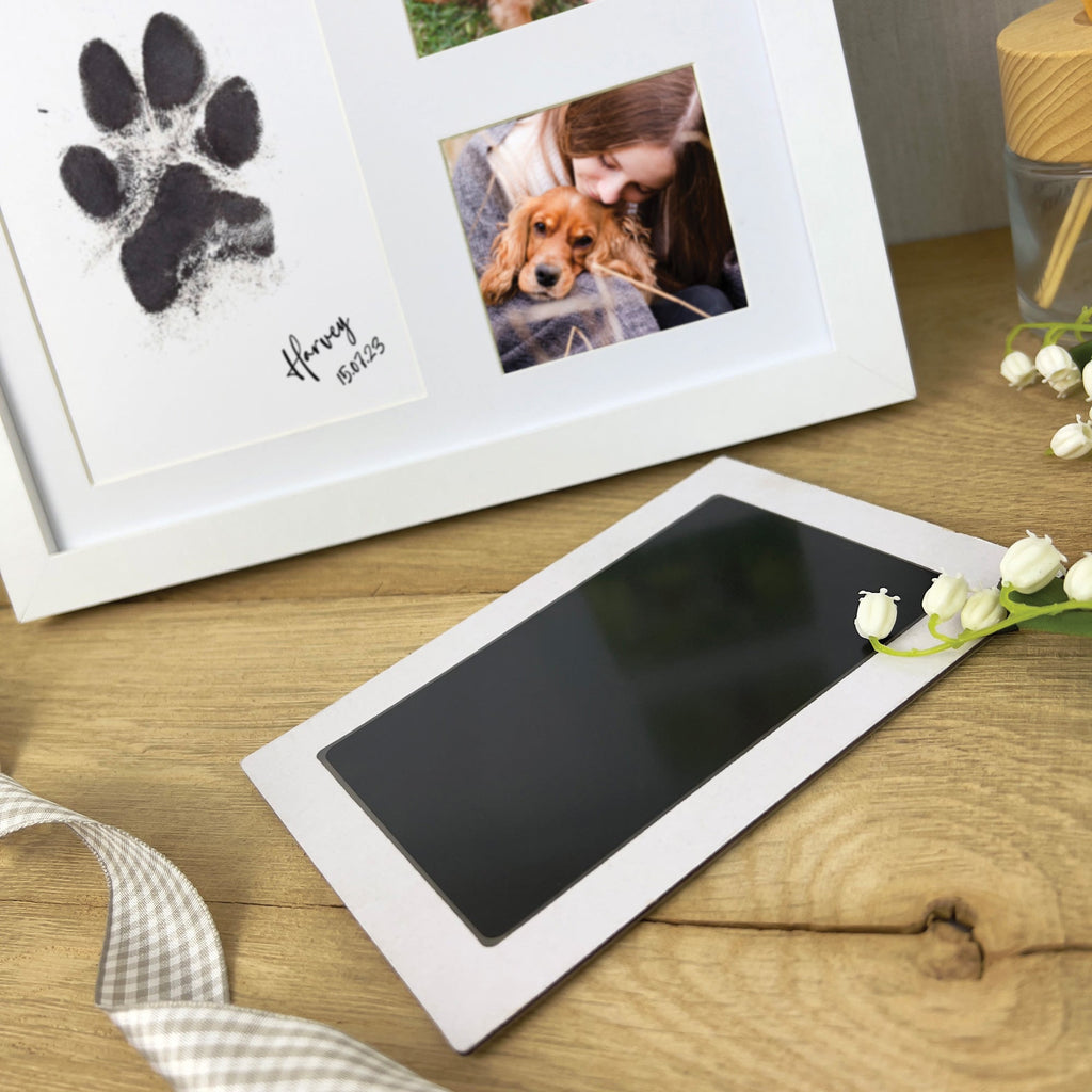 Oh So Precious Paw Print Ink Keepsake Photo Frame Kit