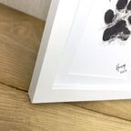 Oh So Precious Paw Print Ink Keepsake Photo Frame Kit