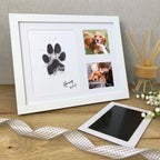 Oh So Precious Paw Print Ink Keepsake Photo Frame Kit