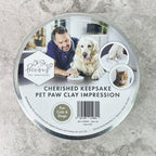 Oh So Precious Pet Paw Print Clay Impression Tin