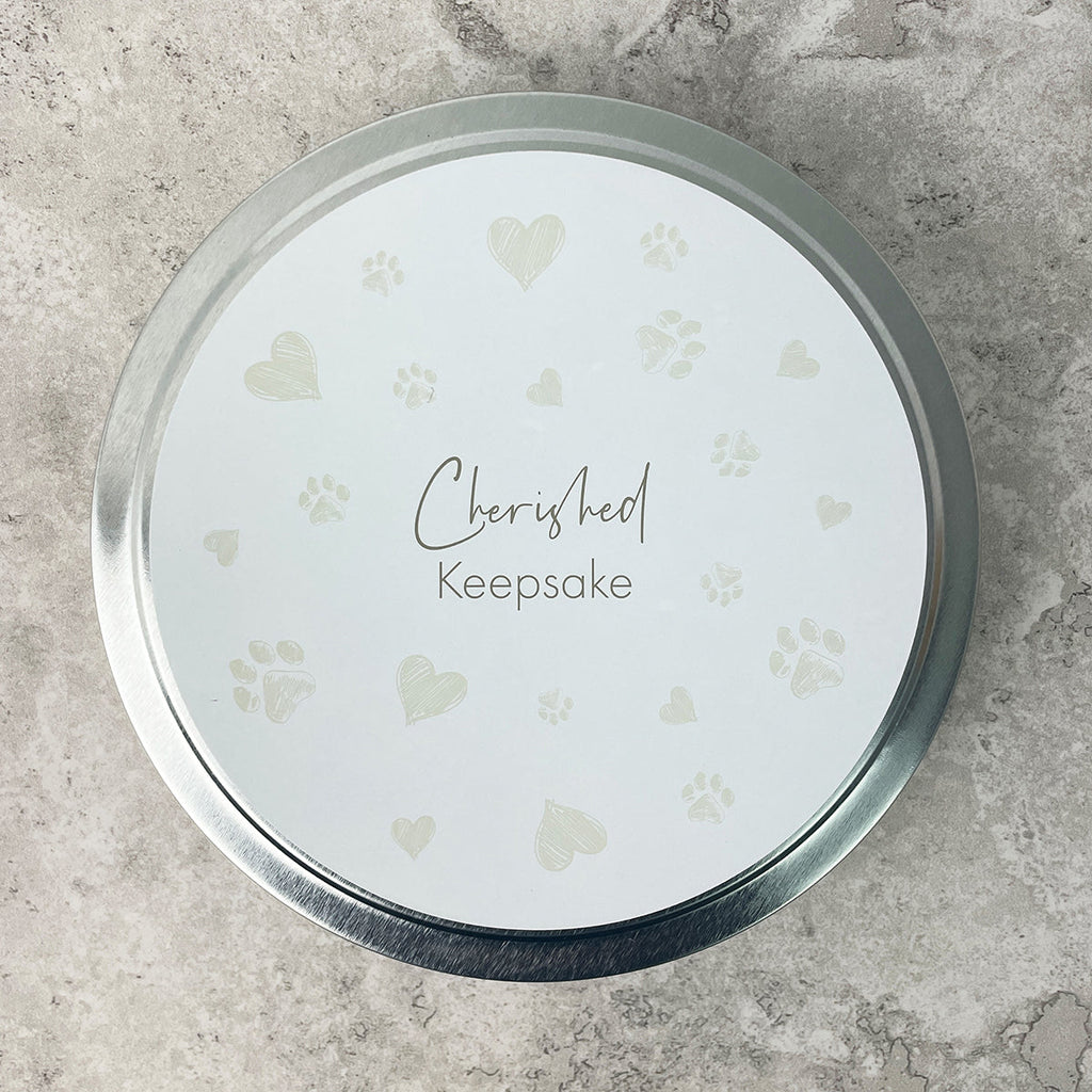 Oh So Precious Pet Paw Print Clay Impression Tin