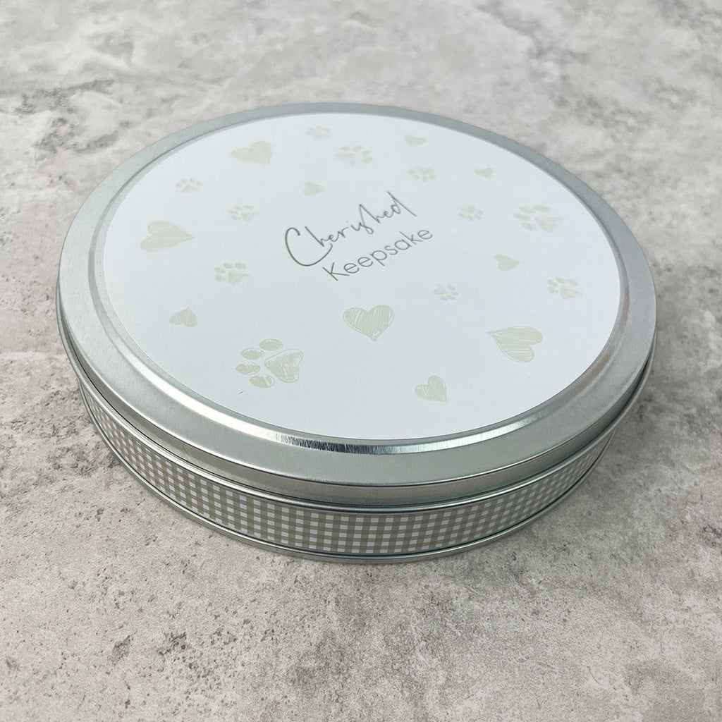 Oh So Precious Pet Paw Print Clay Impression Tin