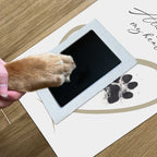 Oh So Precious Framed Pet Paw Print Keepsake With Ink Kit
