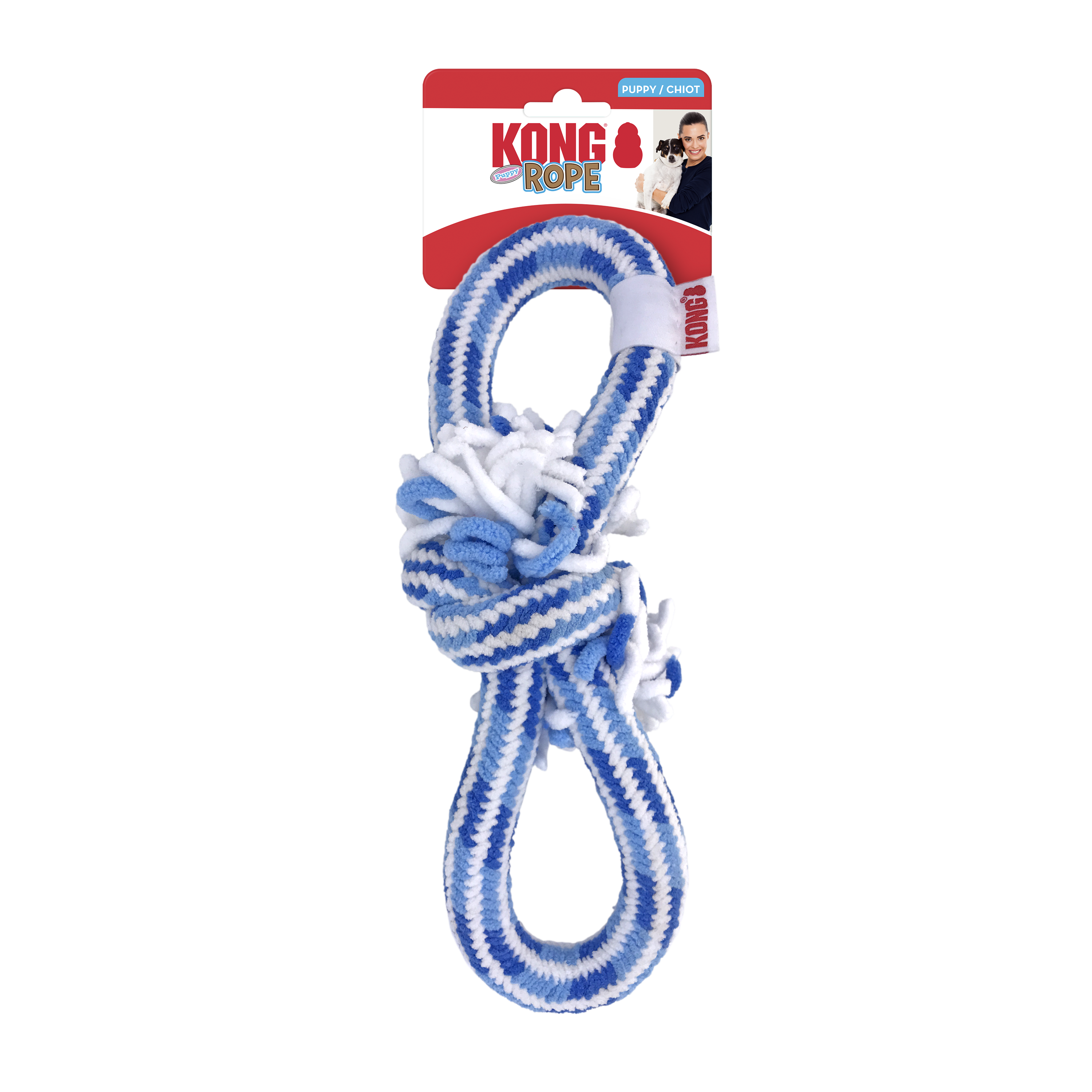 KONG Rope Tug Puppy Assorted Md