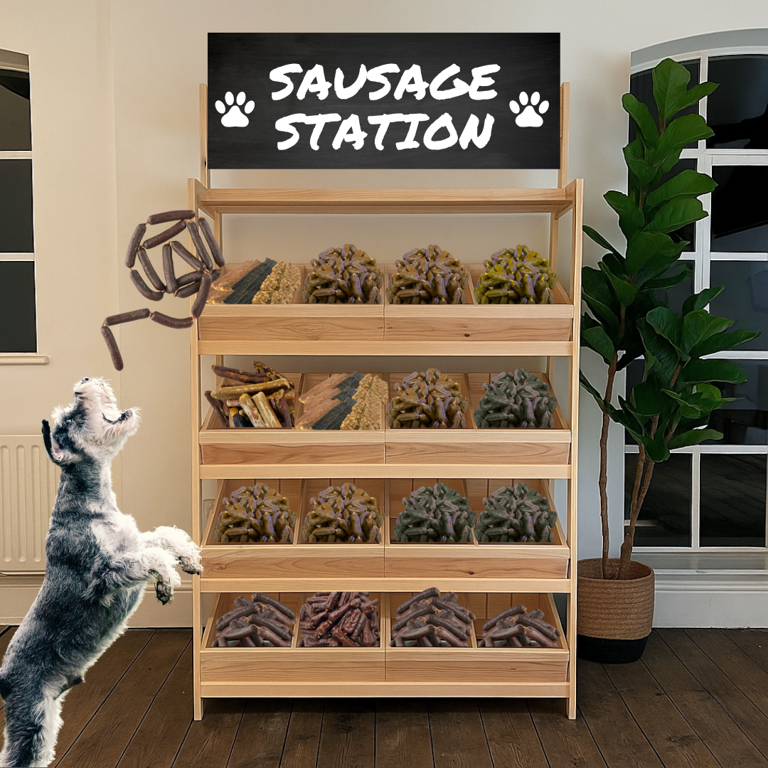 The Sausage Station | Treats for Dogs! 🌭
