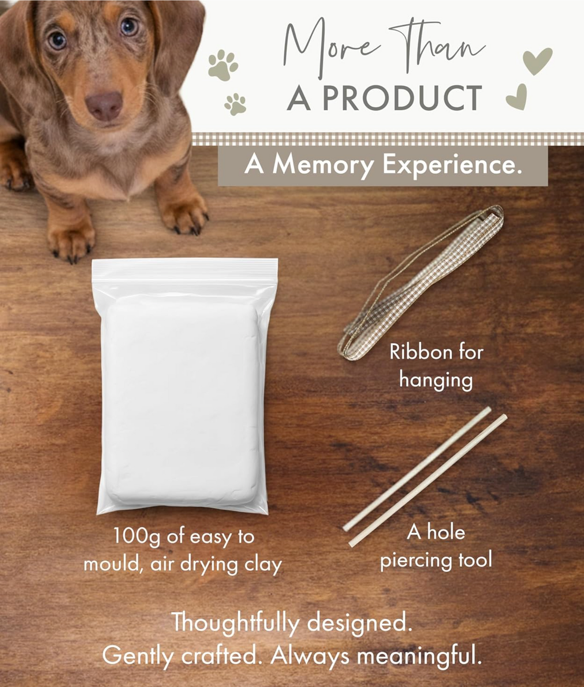 Oh So Precious Clay Pet Paw Impression Moulding Kit