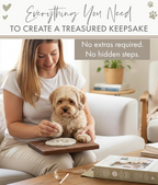 Oh So Precious Clay Pet Paw Impression Moulding Kit