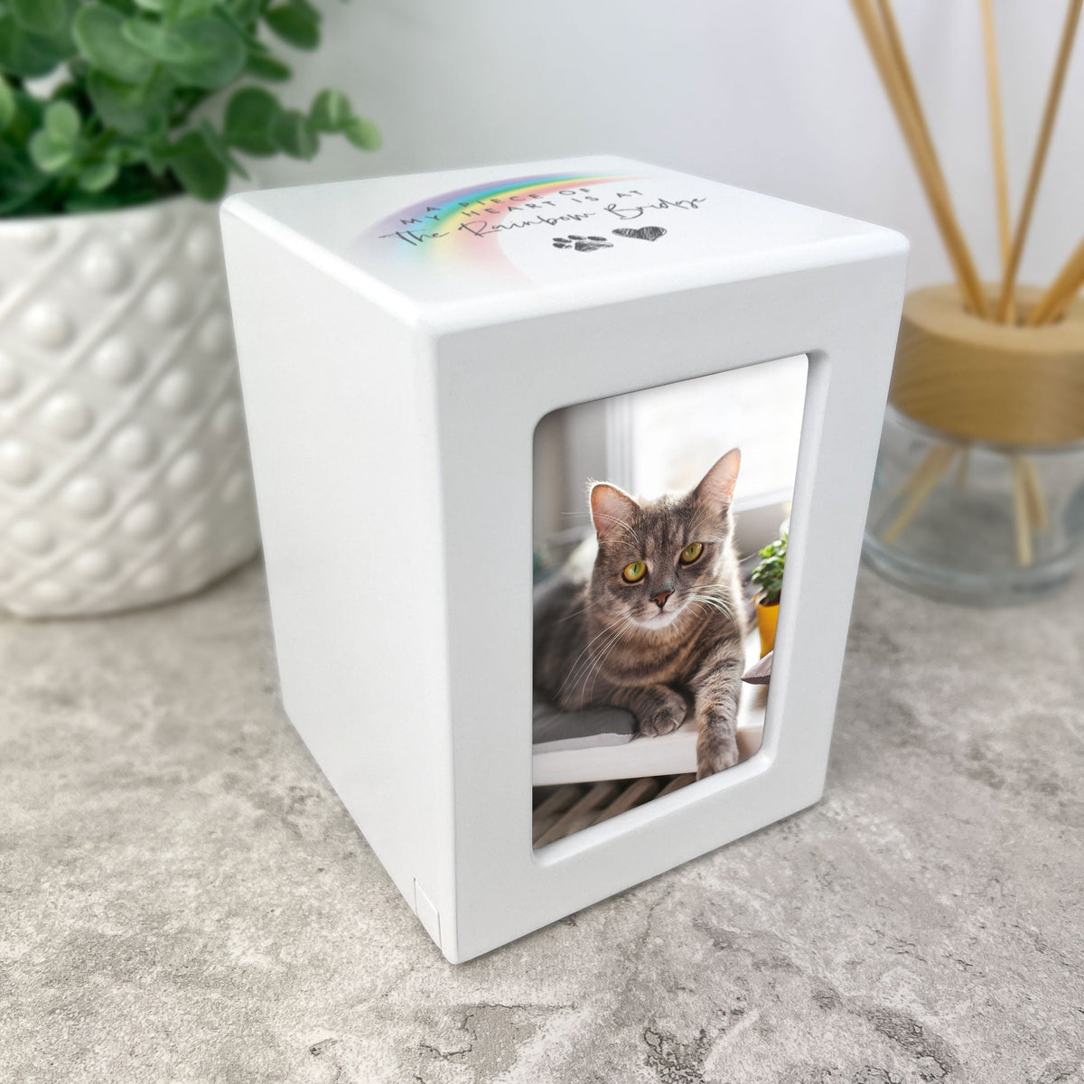 Rainbow Bridge Photo Urn 0.51