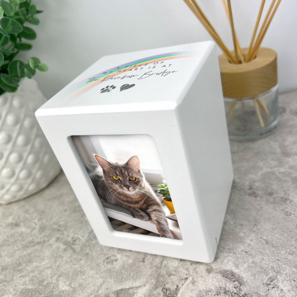 Rainbow Bridge Photo Urn 0.51