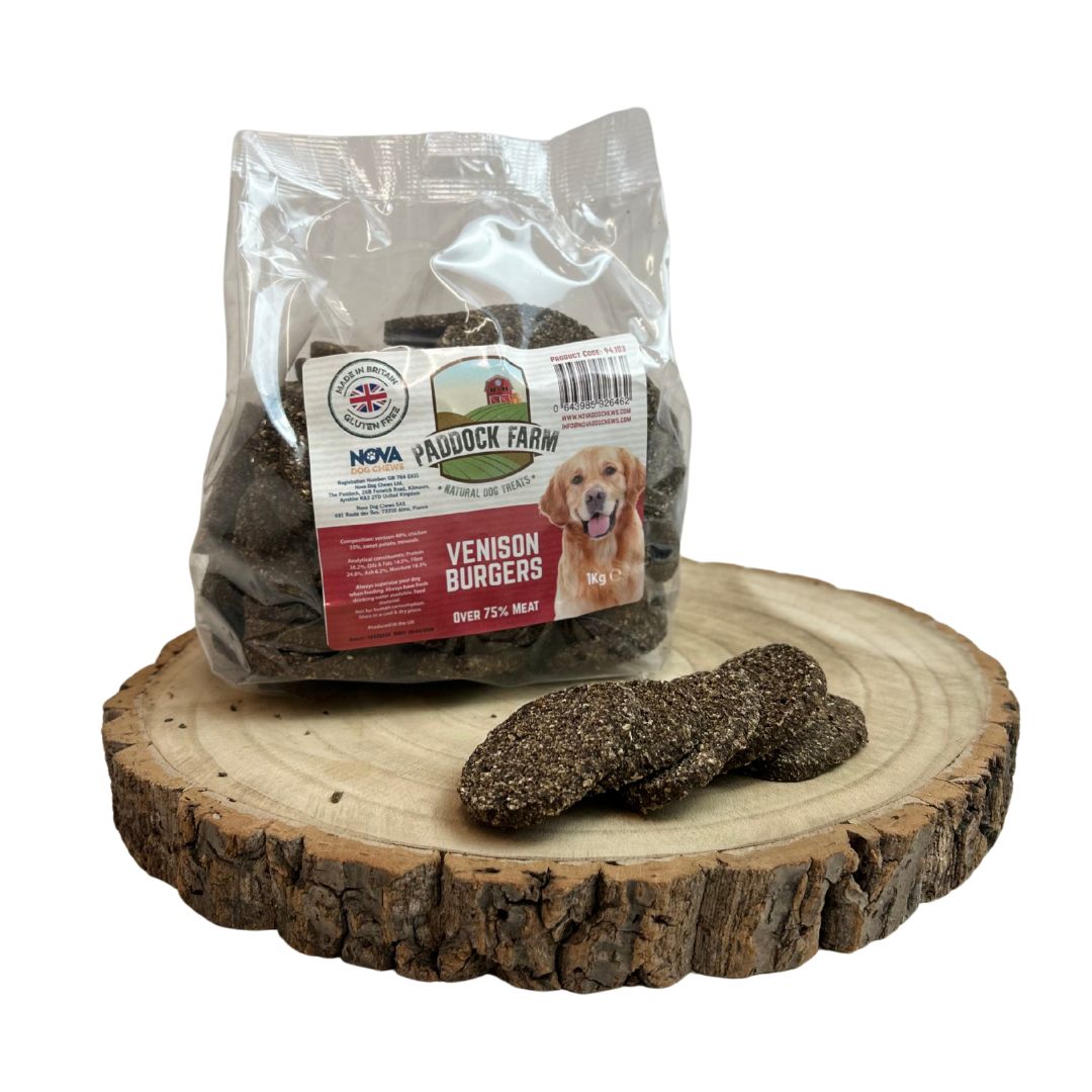 BULK BUY - Natural Dog Treats - 500g-1KG Bags - Beef Trachea/Moon Bones/Steak Strips/Sausages