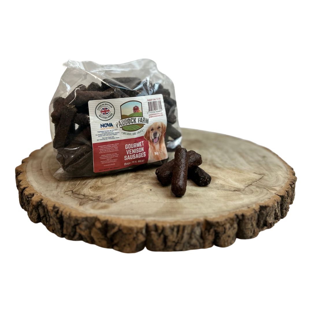 BULK BUY - Natural Dog Treats - 500g-1KG Bags - Beef Trachea/Moon Bones/Steak Strips/Sausages