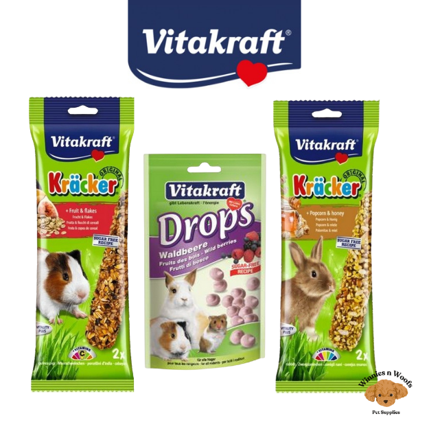 Vitakraft Small Animal Treats - Guinea Pig Rabbit Treats