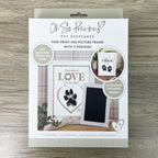 Oh So Precious Paw Print Ink Picture Frame With 2 Designs + Ink Pad