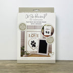 Oh So Precious Paw Print Ink Picture Frame With 2 Designs + Ink Pad