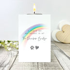 Rainbow Bridge White Tea Light Holder