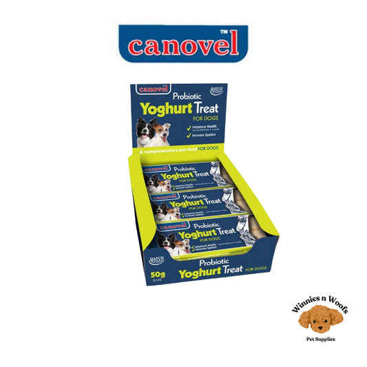 Canovel Probiotic Yoghurt Treat bar For Dogs 50g