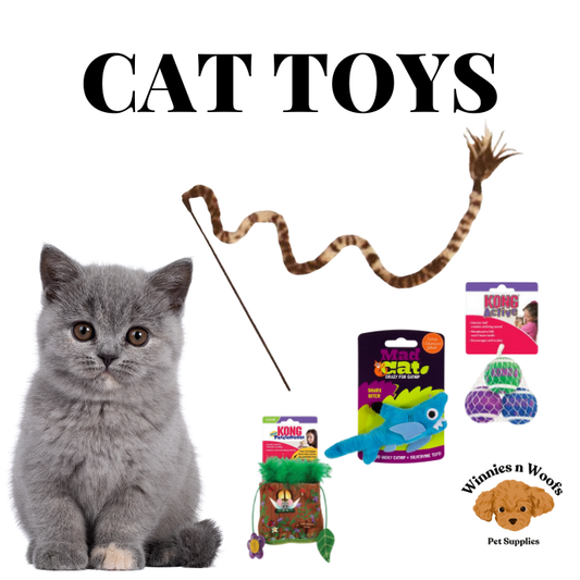 Cat & Kitten Range of Toys - Perfect for Playtime Fun