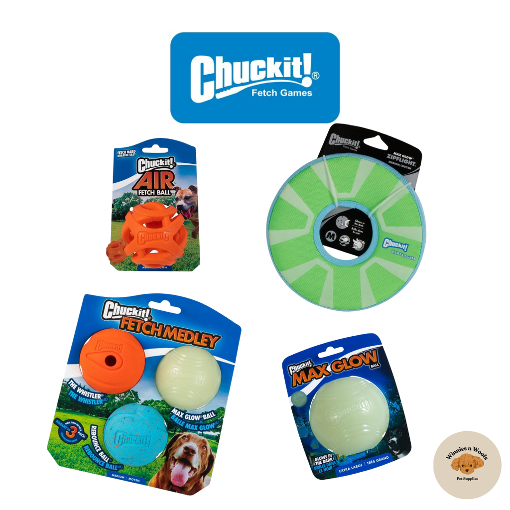Chuckit! Range of Dog Toys - Balls, Fetch Toys for Dogs