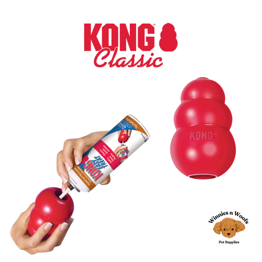 KONG Classic Treat Dispenser Enrichment Toy for Dogs