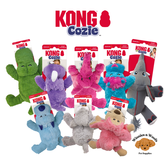 KONG Cozie Range Plush Dog Toy - Perfect for Your Pet's Playtime