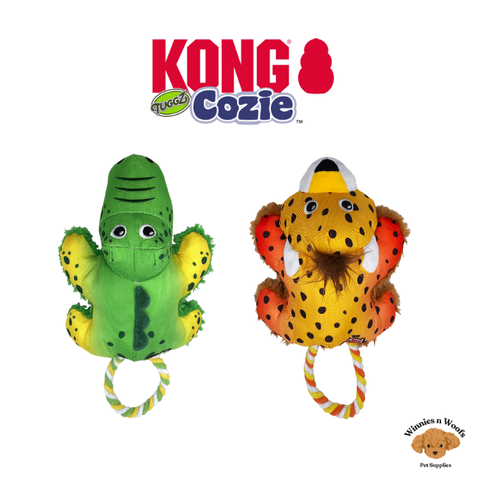KONG Cozie Tuggz Internal Rope Dog Toys