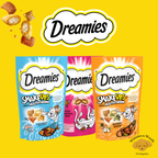 DREAMIES SHAKE UPS Multivitamins Cat Treats Various Flavours