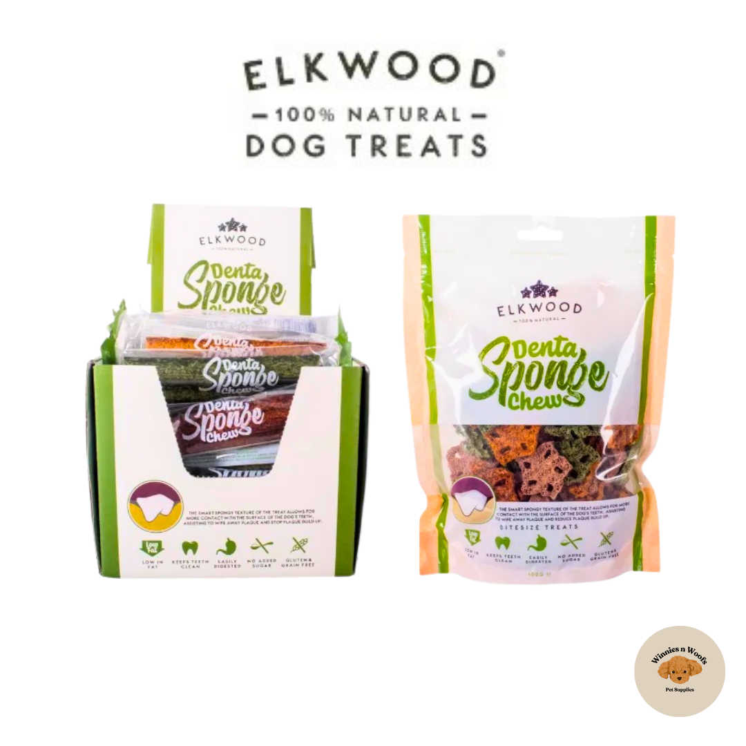 Elkwood Sponge Dental Dog Treats