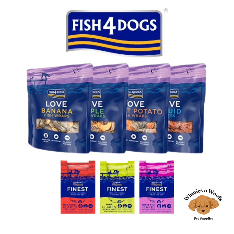 Fish4Dogs Finest Toppers and Treats - Various Flavours - Dog Treat