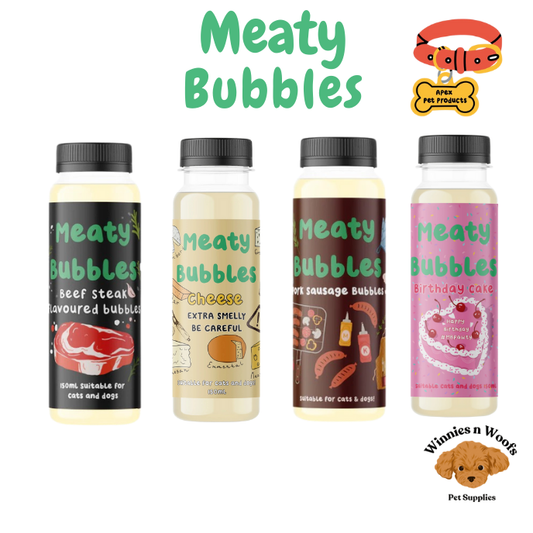 Meaty Bubbles Flavoured Bubble Mixture for Dogs & Cats
