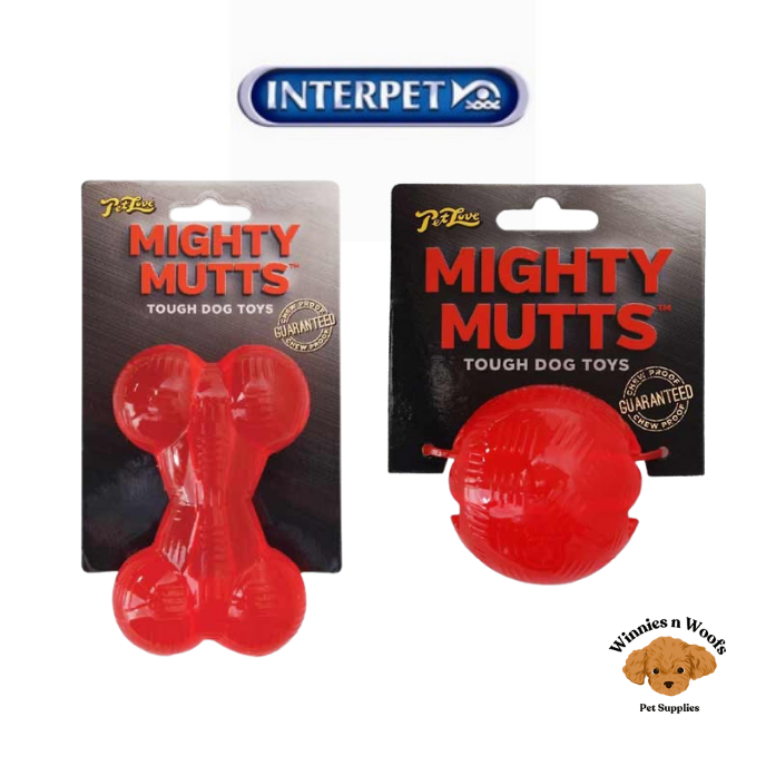 Mighty Mutts Tough Dog Toys - Heavyweight Rubber
