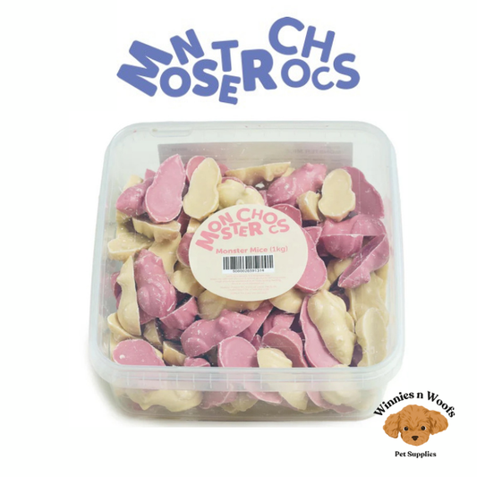 Monster Chocs Doggie Chocolate 50g-1KG mixed bags