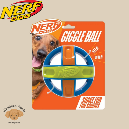 Nerf Dog 5" Giggle Ball Dog Toy