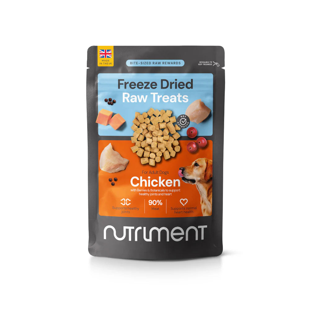 Nutriment Freeze Dried Training Treats for Dogs 30g