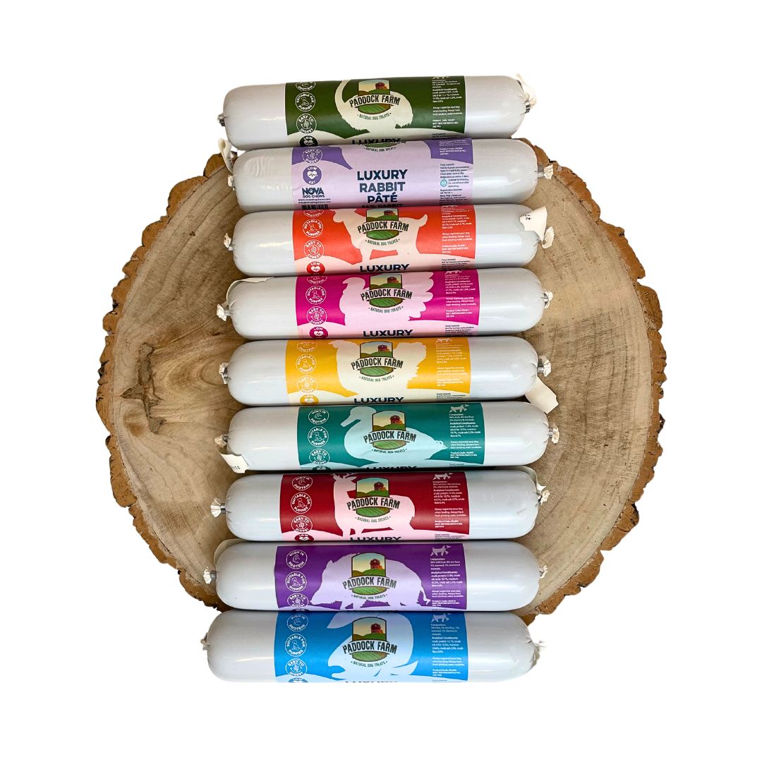 Paddock Farm Luxury Dog Pate 400g NEW GRAIN FREE RECIPE