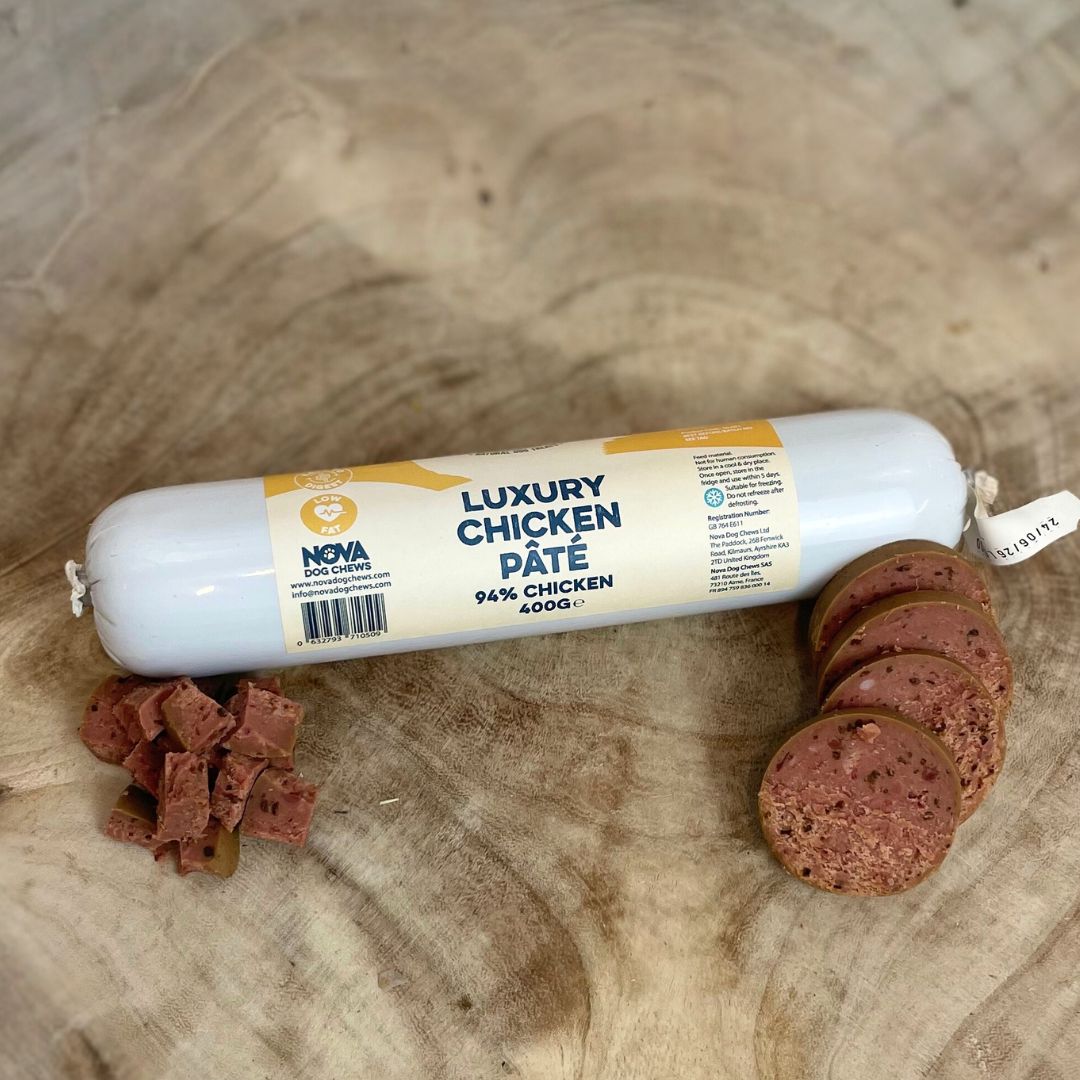 Paddock Farm Luxury Dog Pate 400g NEW GRAIN FREE RECIPE