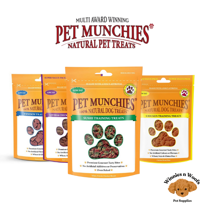Pet Munchies Training Treats 50g - Various Flavours