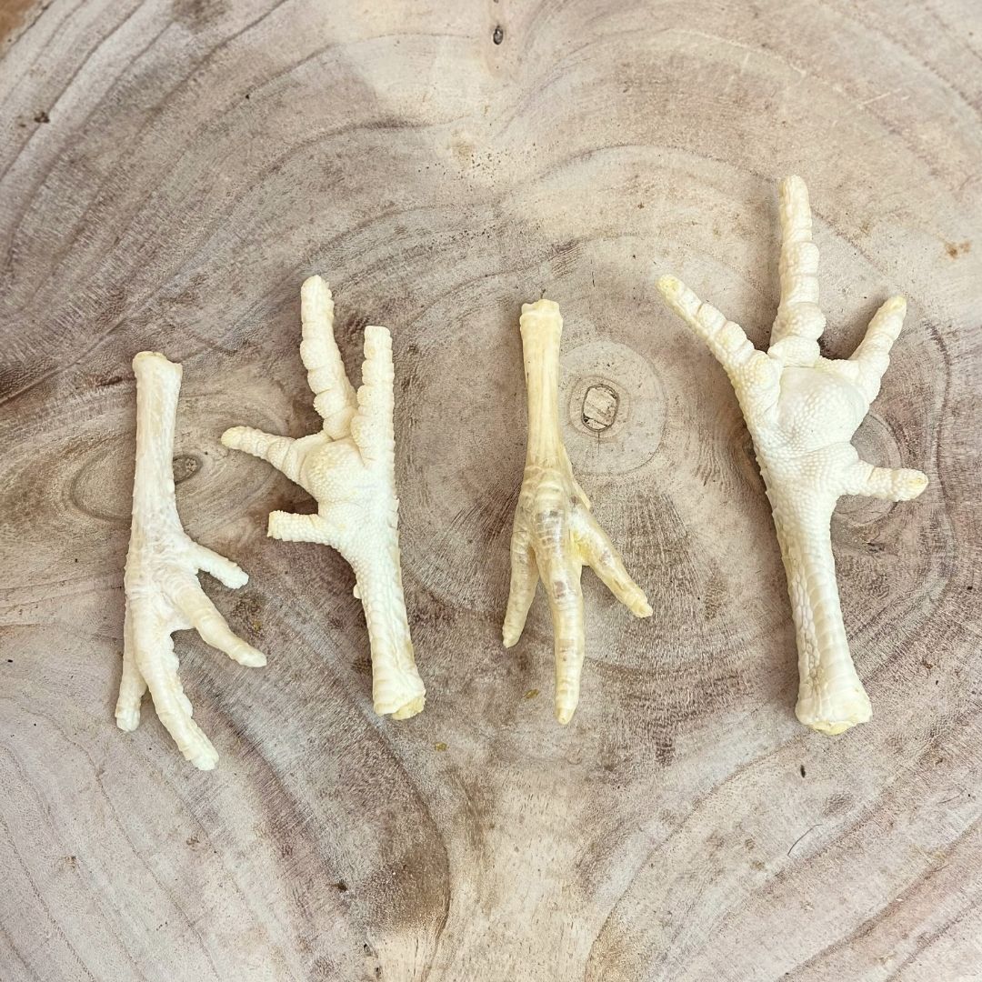 5 x Puffed Chickens Feet