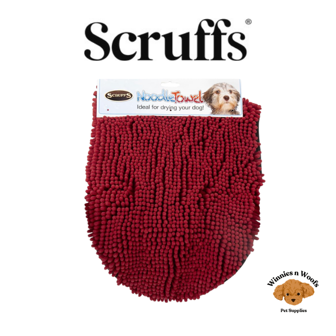 Scruffs Noodle Drying Towel - Extremely Absorbent Dog Drying Towel