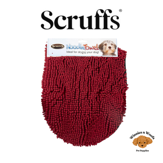 Scruffs Noodle Drying Towel - Extremely Absorbent Dog Drying Towel