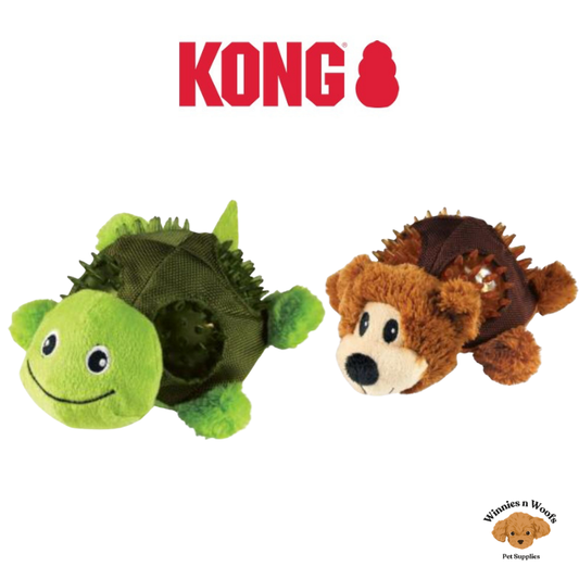 KONG Shells Range Multi Texture Dog Toys
