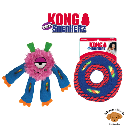KONG Sneakerz Sport Range Tug Toys