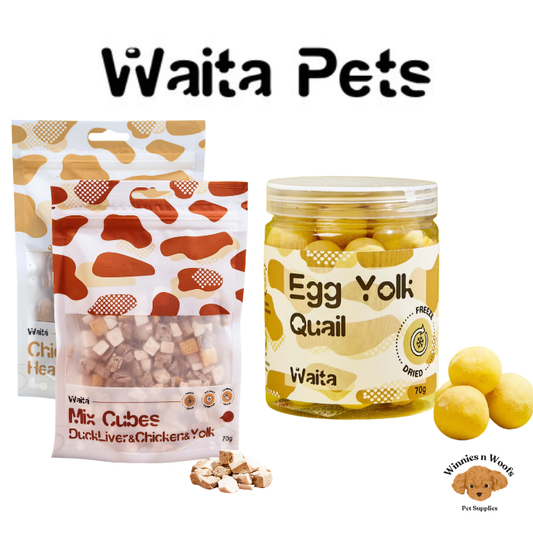 Waita Freeze Dried Dog Treats | High-Protein | Supports Skin, Coat & Immune Health